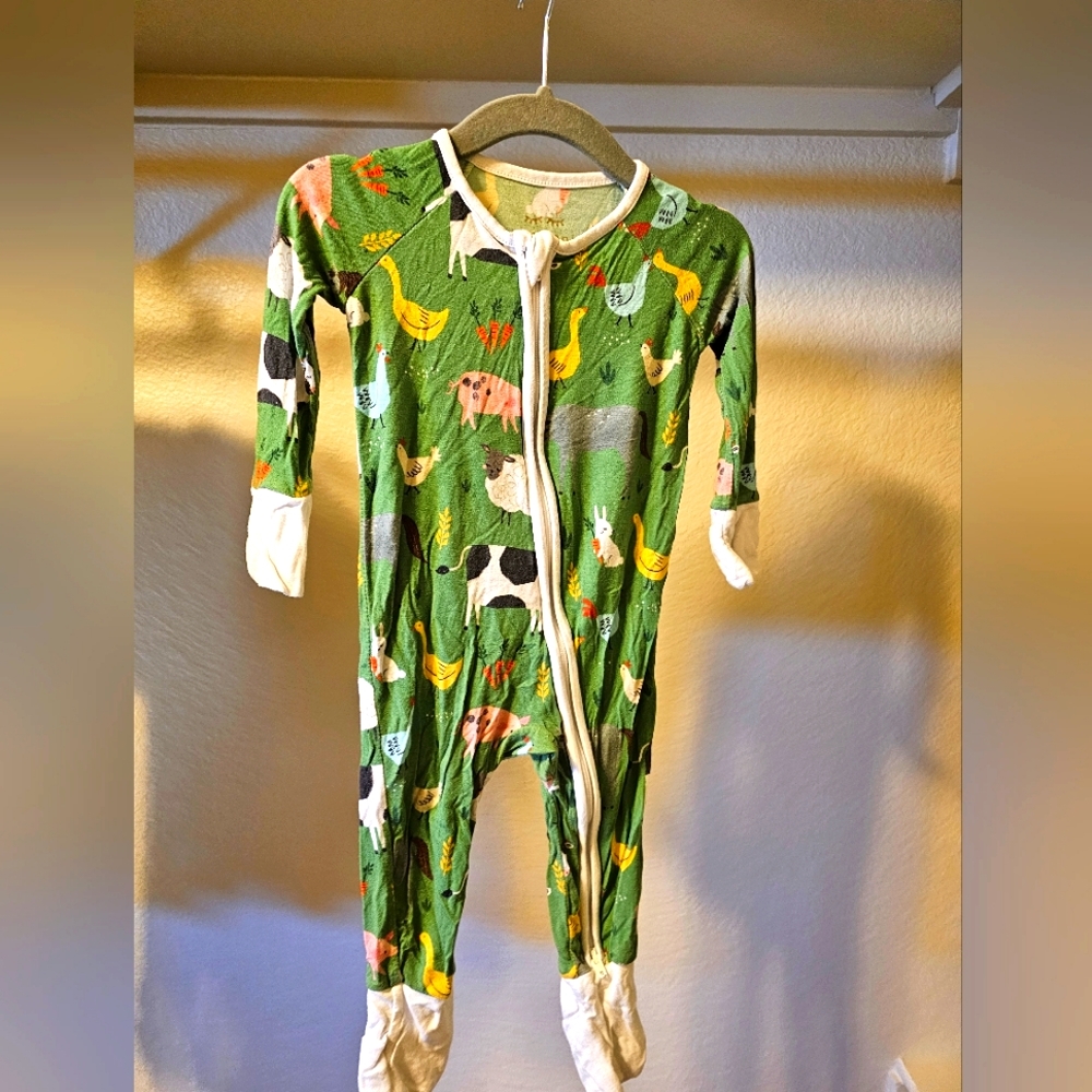 3-6 month little sleepies pajamas